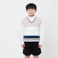 Boy Vest Top - Beige - SB2504082A