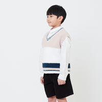 Boy Vest Top - Beige - SB2504082A