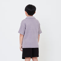 Boy Oversized Polo Sweater - SB2505089