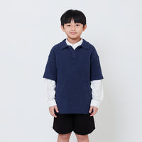 Boy Oversized Polo Sweater - SB2505089