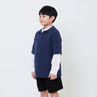 Boy Oversized Polo Sweater - SB2505089