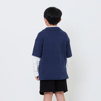 Boy Oversized Polo Sweater - SB2505089