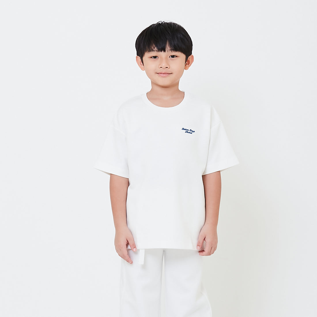Boy Embroidery Oversized Tee - SB2507100