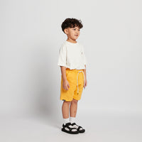 Boy Printed Sweat-Shorts - Yolk - SB2510175C