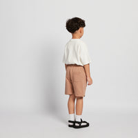 Boy Printed Sweat-Shorts - Khaki - SB2510175D