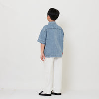 Boy Straight Cut Denim Long Pants - SB2512163