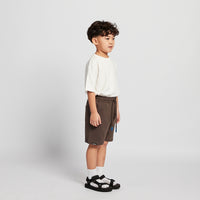 Boy Printed Sweat-Shorts - Metal - SB2512174D