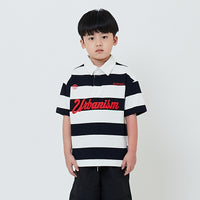 Boy Embroidery Oversized Jersey Tee - SB2601004