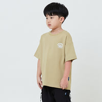 Boy Printed Oversized Tee - Olive - SB2602021C