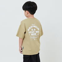 Boy Printed Oversized Tee - Olive - SB2602021C