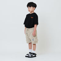 Boy Nylon Shorts - Khaki - SB2602029A