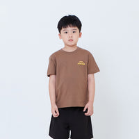 Boy Graphic Tee - Brown - SB2604062E
