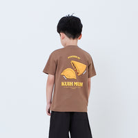 Boy Graphic Tee - Brown - SB2604062E