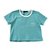 Girl Contrast Cropped Top - SG2307043