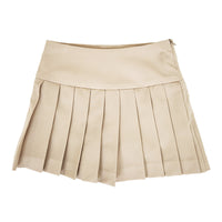 Girl Pleated Skorts - Khaki - SG2307056Z