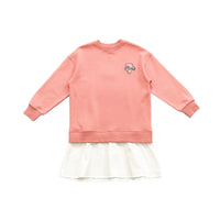 Girl Long Sleeve Dress - Pink - SG2307058Z