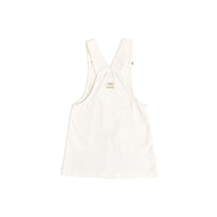 Girl Denim Dungree Dress - Off White - SG2307110A