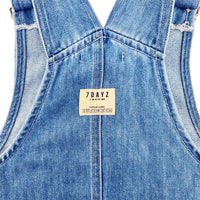 Girl Denim Dungree Dress - Blue - SG2307110B