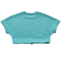 Girl Pique Top - Turquoise - SG2308061B