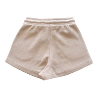Girl Waffle Shorts - Khaki - SG2309068B