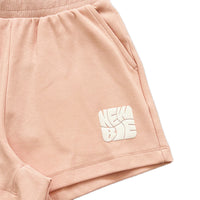 Girl Elastic Waist Shorts - Light Pink - SG2310078B