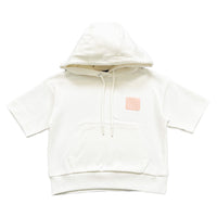 Girl Printed Hoodie - Off White - SG2310079A