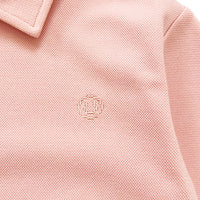 Girl Pique Polo Top - Pink - SG2311091A