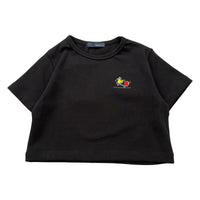 Girl Embroidered Cropped Top - SG2401001