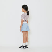 Girl Monogram Polo Knit Top - SG2401007