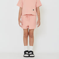 Girl Elastic Waist Shorts - SG2402022