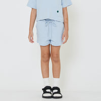 Girl Elastic Waist Shorts - SG2402022