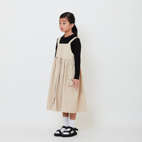 Girl Cargo Dress - Light Khaki - SG2408078B
