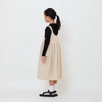 Girl Cargo Dress - Light Khaki - SG2408078B