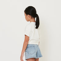 Girl Graphic Cropped Top - SG2409095