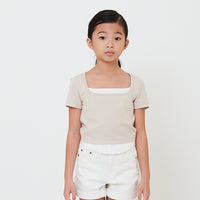 Girl 2 in 1 Cropped Top - SG2501002