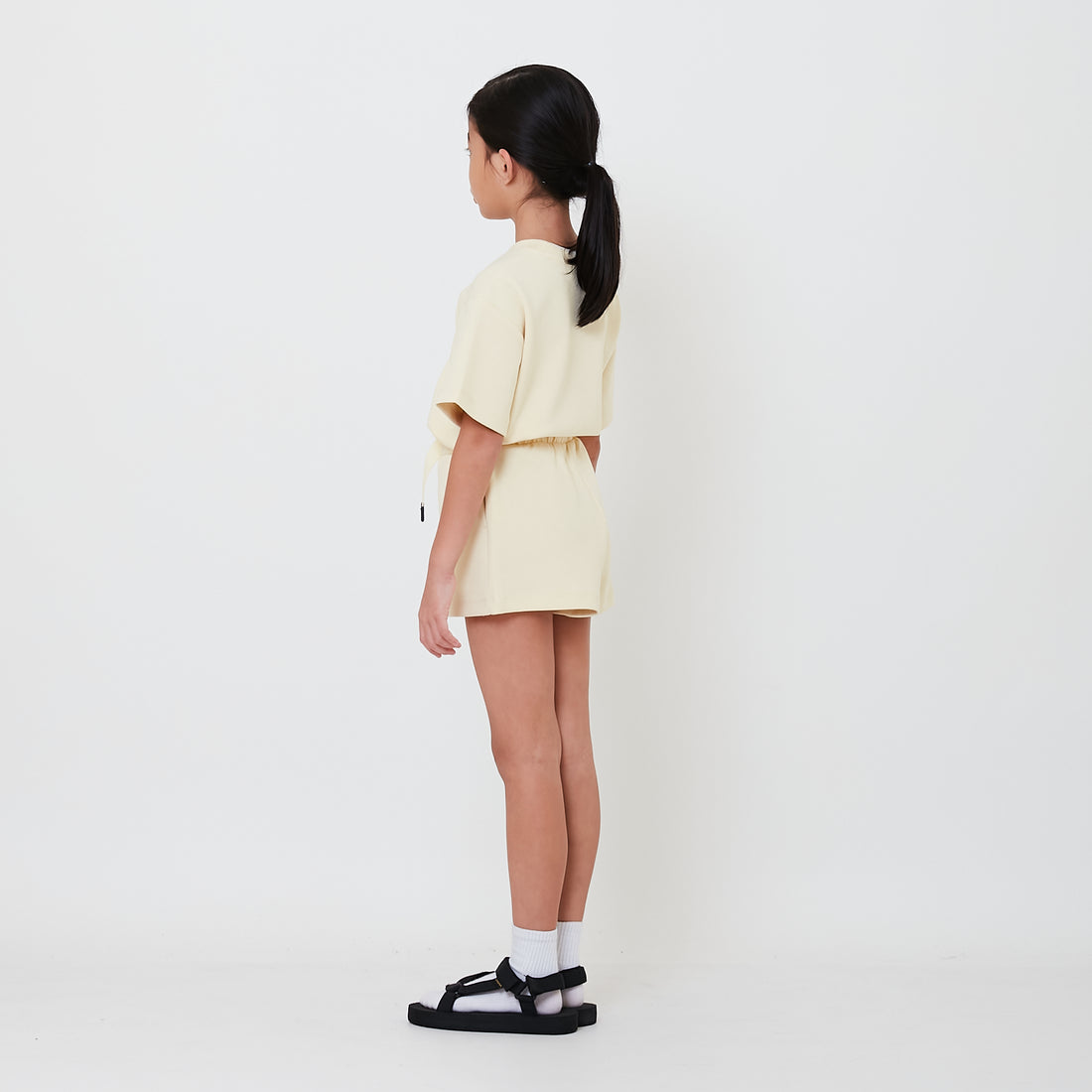 Girl Elastic Waist Shorts - SG2501004