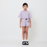 Girl Elastic Waist Shorts - SG2501004