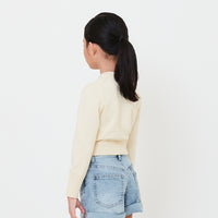 Girl Cropped Cardigan - SG2501007