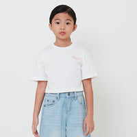 Girl Embroidery Boxy Top - SG2503033