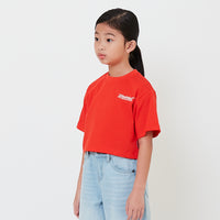 Girl Embroidery Boxy Top - SG2503033