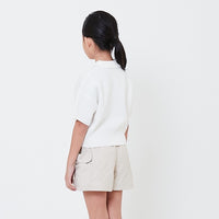 Girl Polo Knit Top - SG2506056