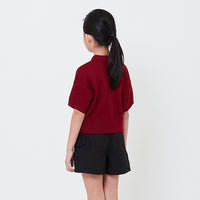 Girl Polo Knit Top - SG2506056