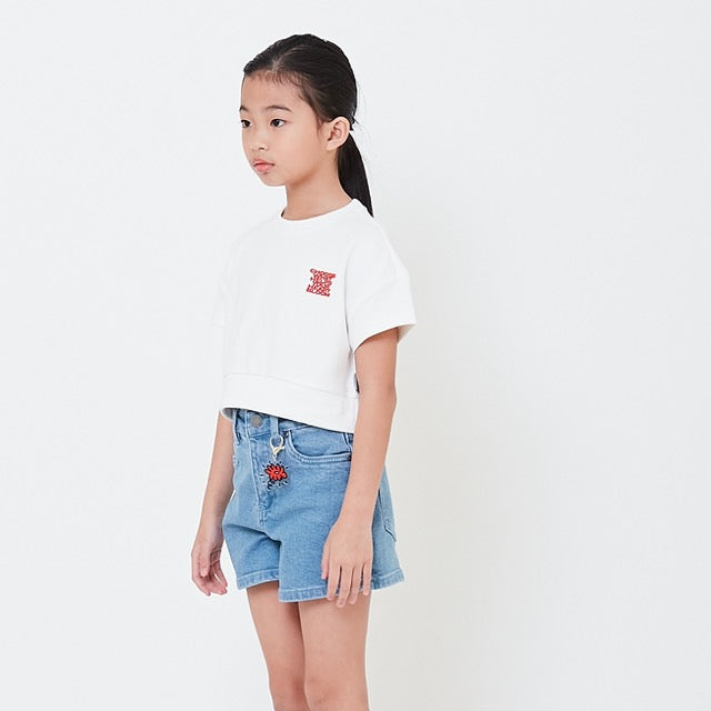 Girl Graphic Cropped Top - SG2506057