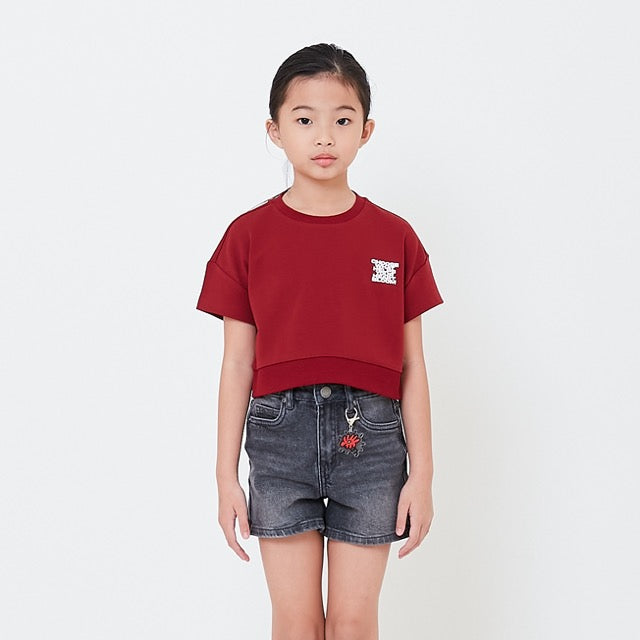 Girl Graphic Cropped Top - SG2506057