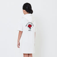 Girl Embroidery Hoodie Dress - SG2506060