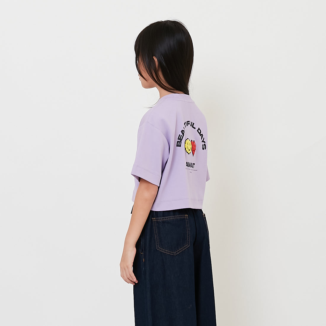 Girl Graphic Boxy Top - SG2508064