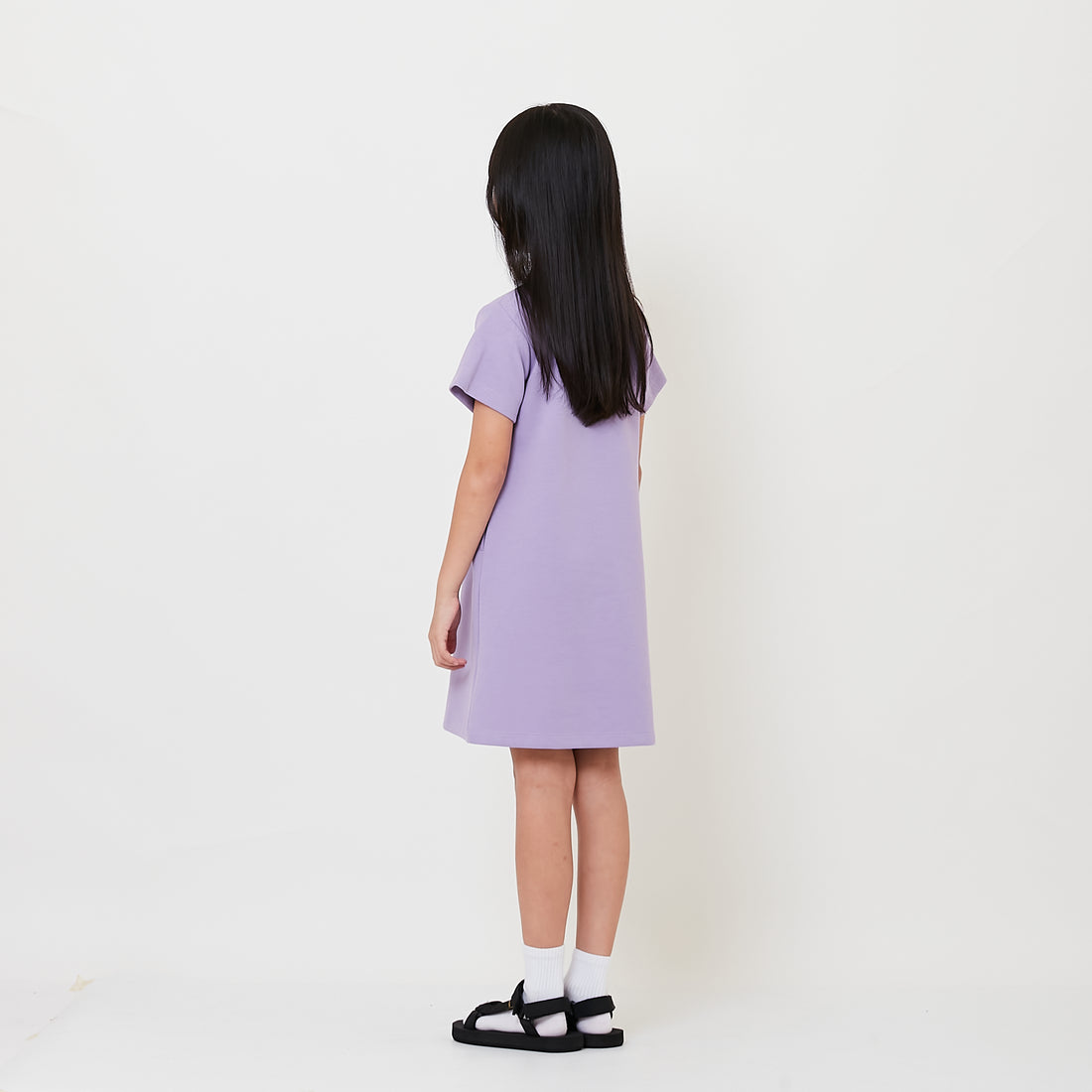 Girl Embroidery Pique Short Dress - SG2508065