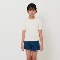 Girl Fluffy Knit Top - SG2511096