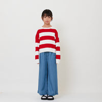 Girl Elastic Wide-Leg Jeans - SG2511103