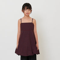 Girl Short Bubble Dress - Red - SG2511106A